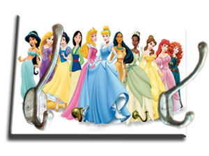 Perchero Princesas