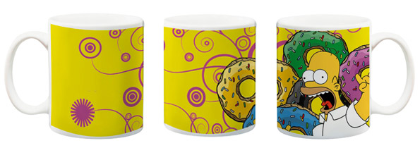 taza sublimada con imagen retro