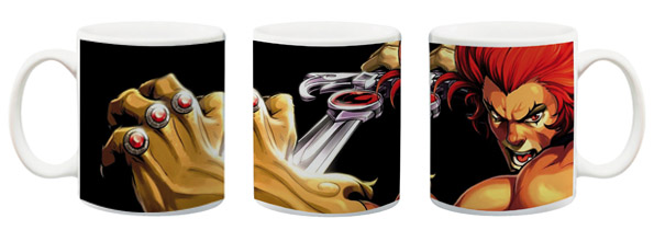 taza sublimada con imagen de thundercats