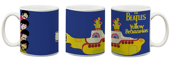 taza the beatles submarino amarillo