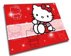Mantel individual Hello Kitty 2