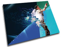 Mantel individual Michael Jackson